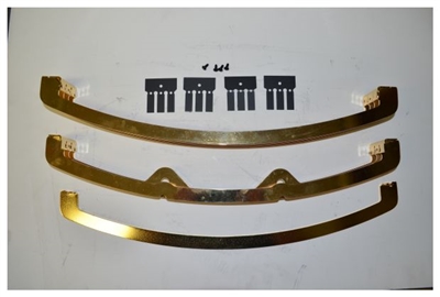 Quadrafire Louvre Grille Assembly Gold GRL-SFI-GD