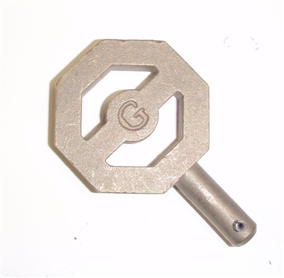 Garrison Brass Key